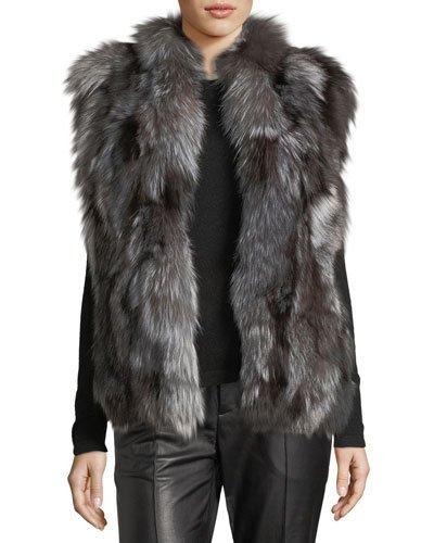 Silver Fox Fur Vest