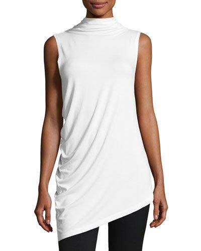 Scoop-neck Short-sleeve Top,