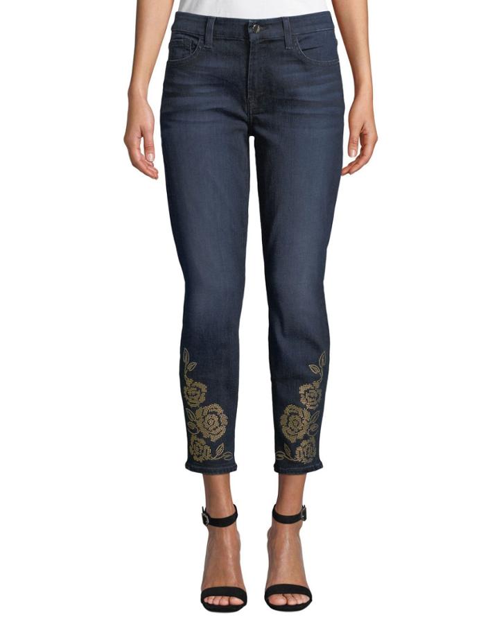 The Ankle Skinny Jeans With