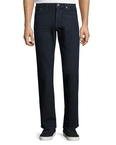 Straight-leg Denim Jeans, Blue