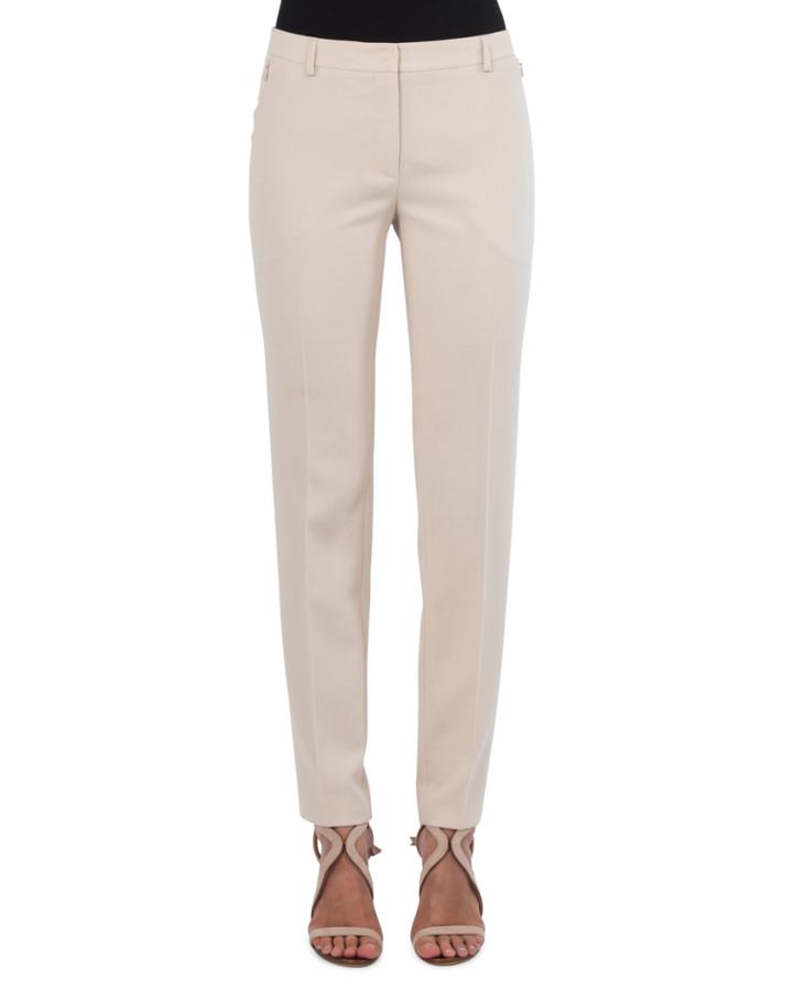 Melvin Straight-leg Wool Pants