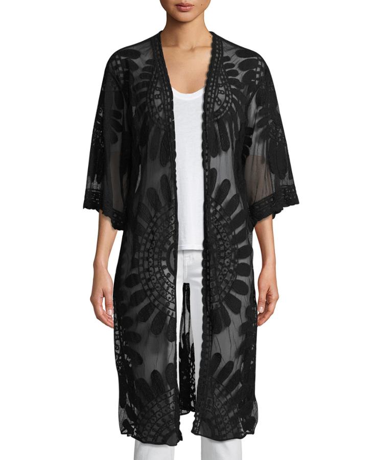 Long Embroidered