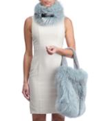 Feathered Fox Fur Collar