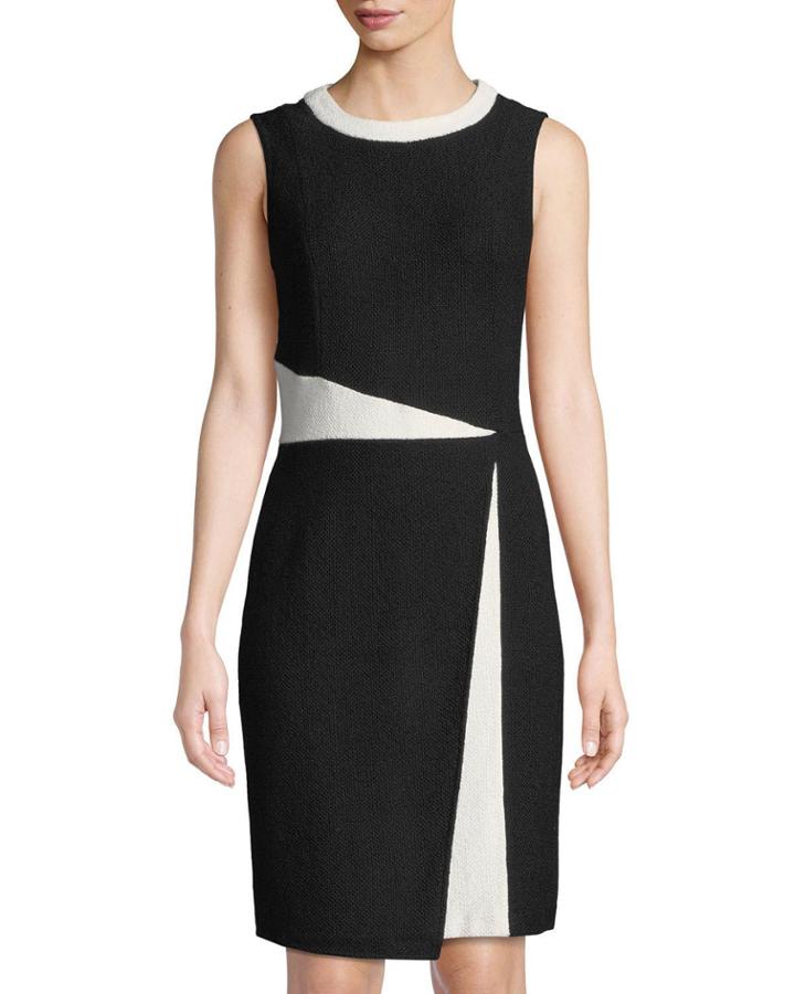 Nouveau Boucle Knit Colorblock