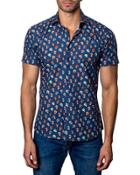 Skull-print Short-sleeve