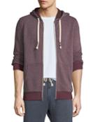 Men's Roma Heathered Zip-front Hoodie