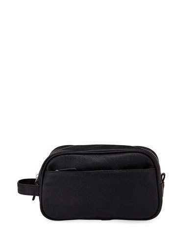 Saffiano Leather Travel Kit