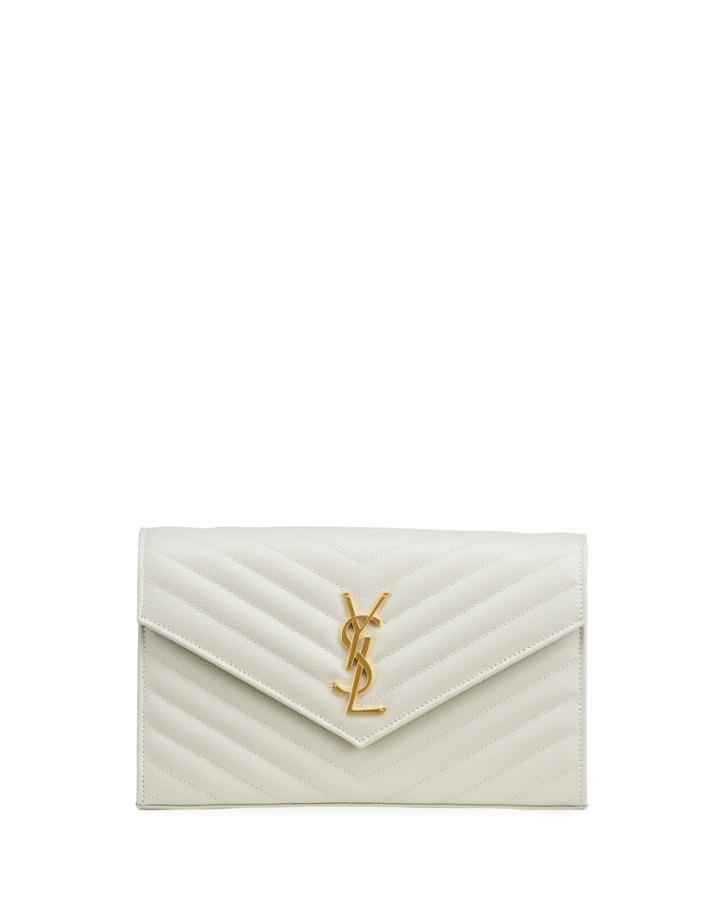 Monogram Ysl Matelasse Wallet-on-a-chain