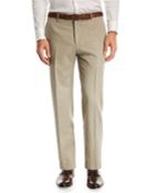Wool/linen Stretch Trousers