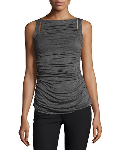 Ruched-front