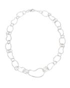 925 Classico Graduated Kidney Chain Necklace