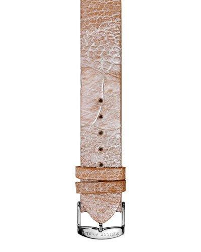 20mm Ostrich Leather Watch Strap,