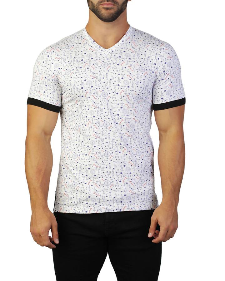 Men's Vivaldi Mc2 V-neck T-shirt