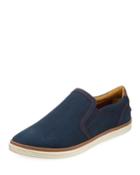 Travis Perforated Nubuck Slip-on