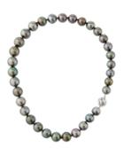 14k Pearl Swirl Beaded Necklace,