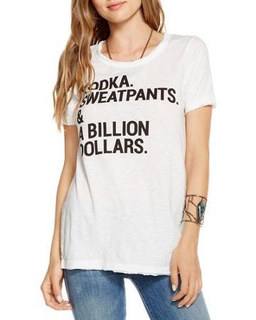 Vodka, Sweatpants & A Billion Dollars Graphic Tee