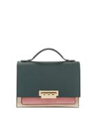Earthette Accordion Colorblock Crossbody Bag
