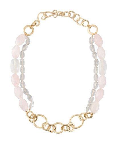 Current Chain & Beaded Necklace