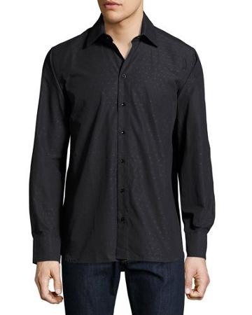 Gary Standard-fit D&eacute;grad&eacute; Embroidered