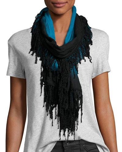 Ball-fringed Wrap