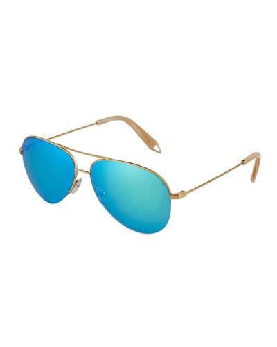 Victoria Xs Classic Aviator Metal