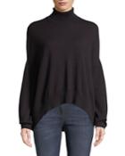 Cashmere High-low Turtleneck