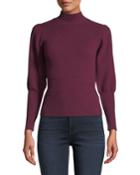 Turtleneck Corset Pullover