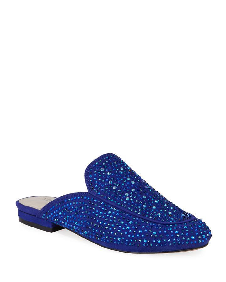 Wallice Beaded Suede