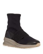 Zorah Leather Stretch Slip-on