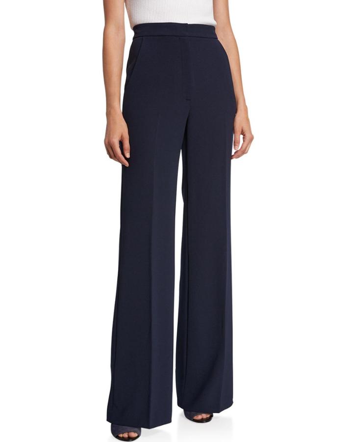 Maggie High-waist Flare-leg Pants