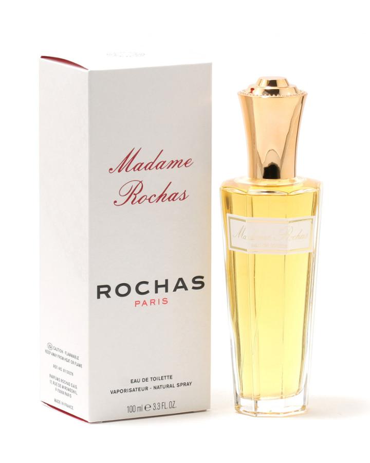 Madame Rochas For Ladies Eau De Toilette Spray, 3.3 Oz./97.6