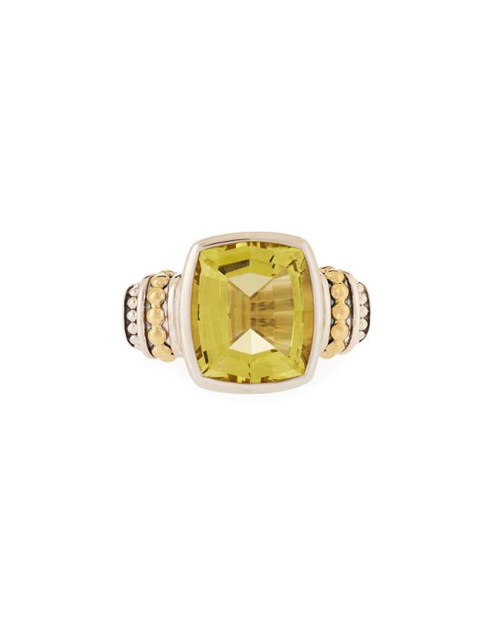 14mm Caviar Color Faceted Ring,