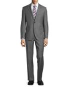 Modern-fit Two-piece Sharkskin