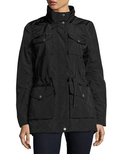 Faye Fine Twill Nylon Rain J