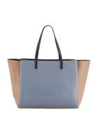 Multicolor Large Leather Tote Bag