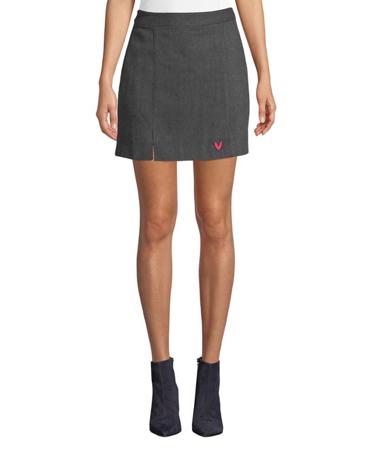 Heart Patch Wool-blend