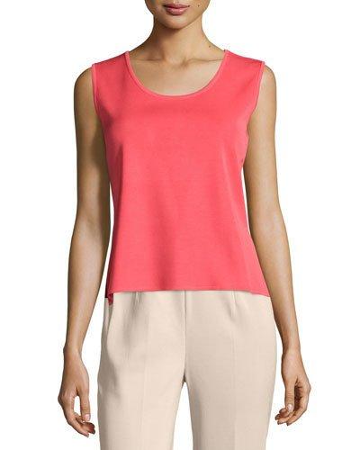 Scoop-neck Tank, Apricot