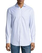 Striped Basic-fit Sport Shirt,