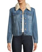 Into The Wild Embroidered Denim Jacket