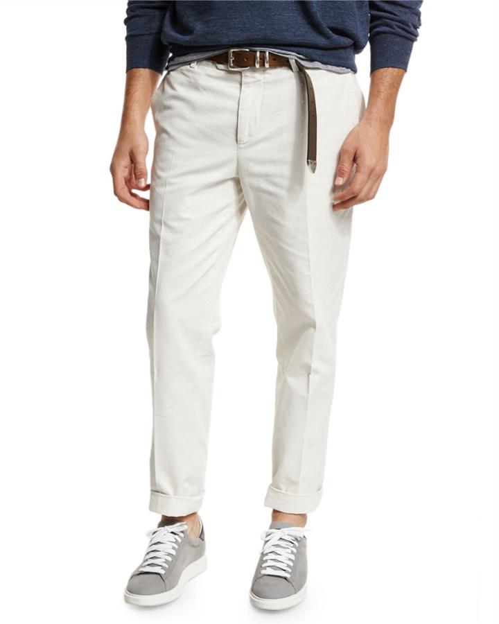 Lightweight Flat-front Pants