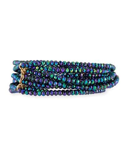 Disco Crystal Stretch Bracelet
