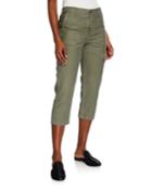 Service Cropped Cargo Pants