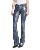 867 Coated Boot-cut Jeans,
