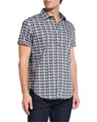 Men's Hampden Skull Print Short-sleeve