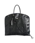 Bon Voyage Faux Leather Garment Bag