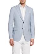 Men's Pinstripe Wool