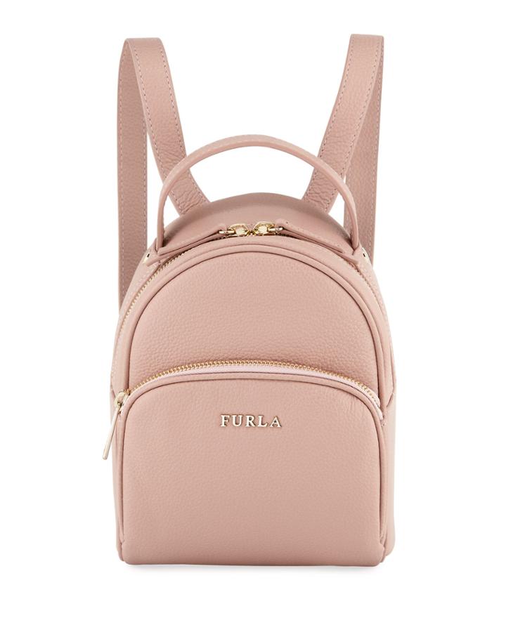 Frida Mini Vitello Leather Backpack