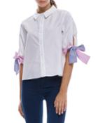 Button-down Shirt W/ Tie Cuffs