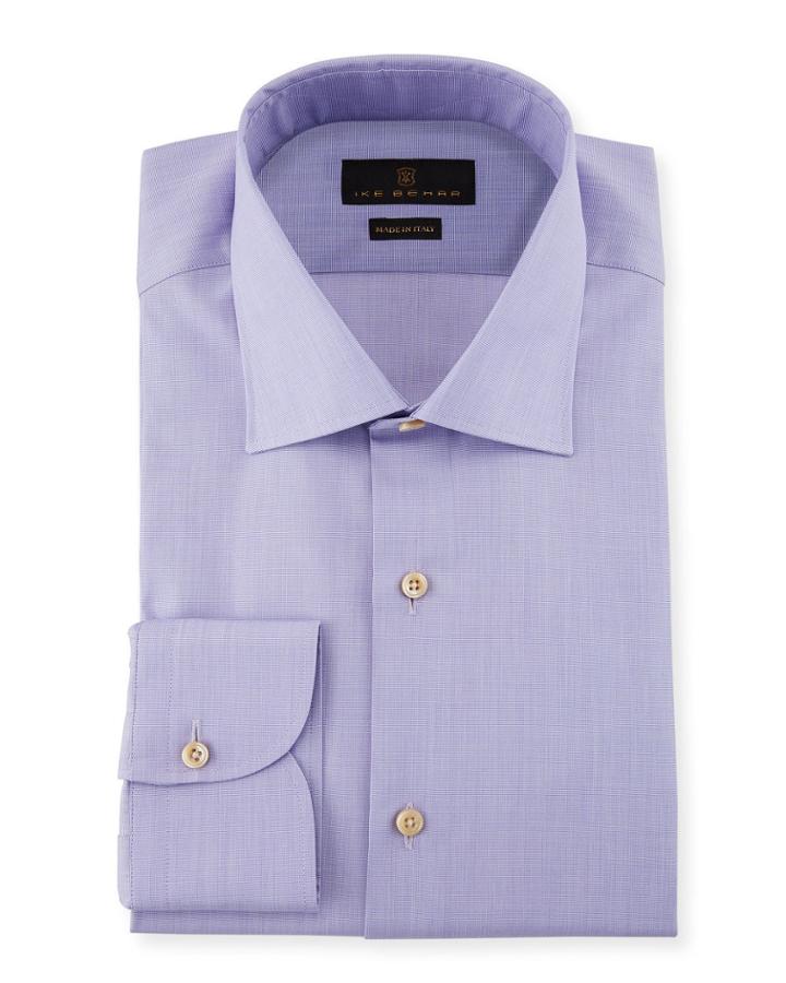 Marcus Solid Cotton Barrel-cuff Dress