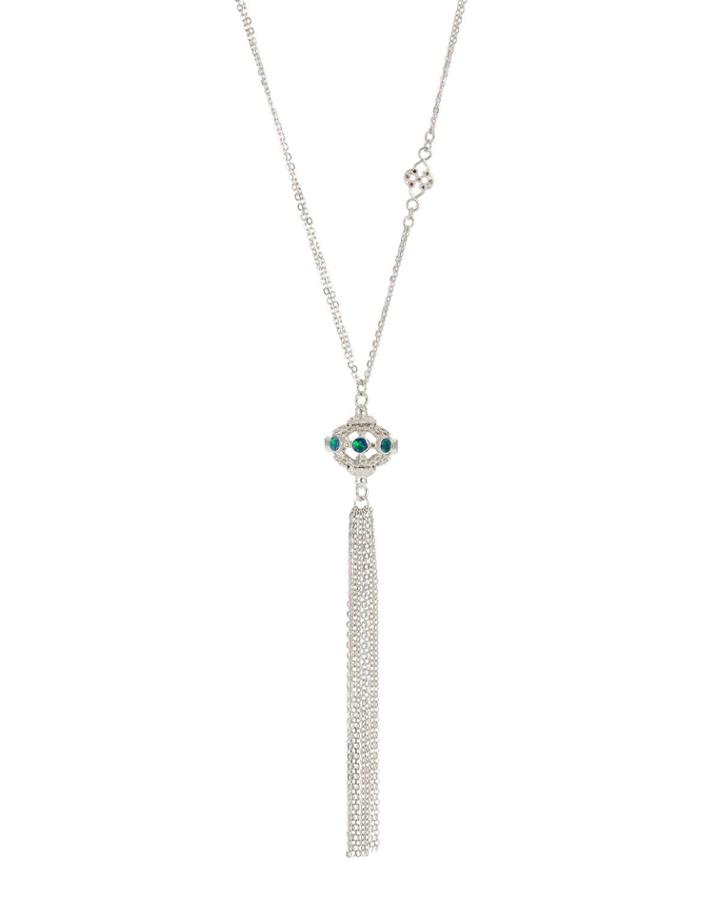 New World Tassel Pendant Necklace W/